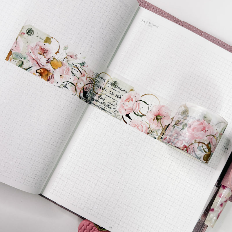 Washi Tape | 10 m - 3.5cm |  Coffee & Planning 3.0