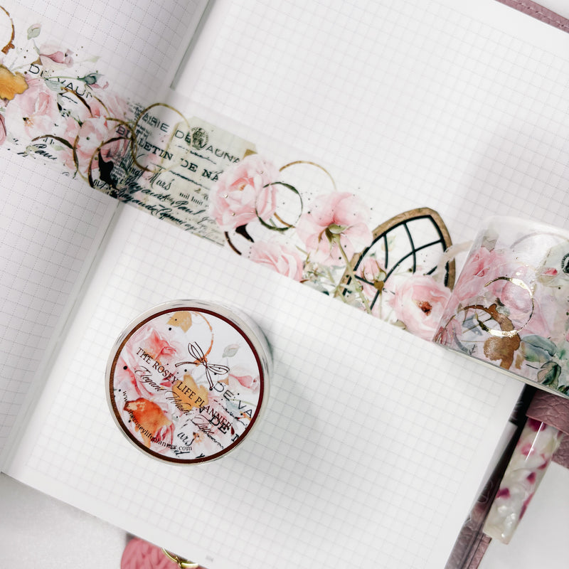Washi Tape | 10 m - 3.5cm |  Coffee & Planning 3.0