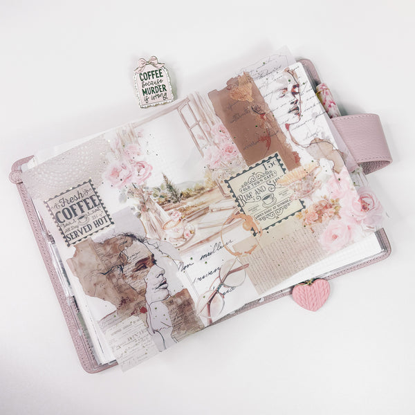 A4 DECO SHEET | COFFEE & PLANNING 3.0 - VELLUM