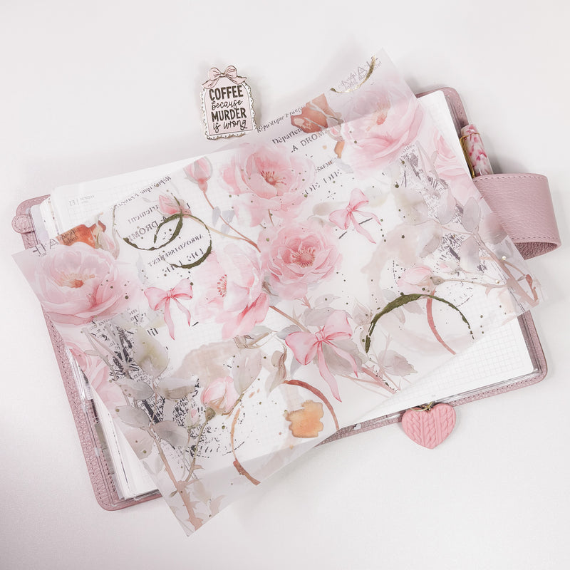A4 DECO SHEET | COFFEE & PLANNING 3.0 - VELLUM