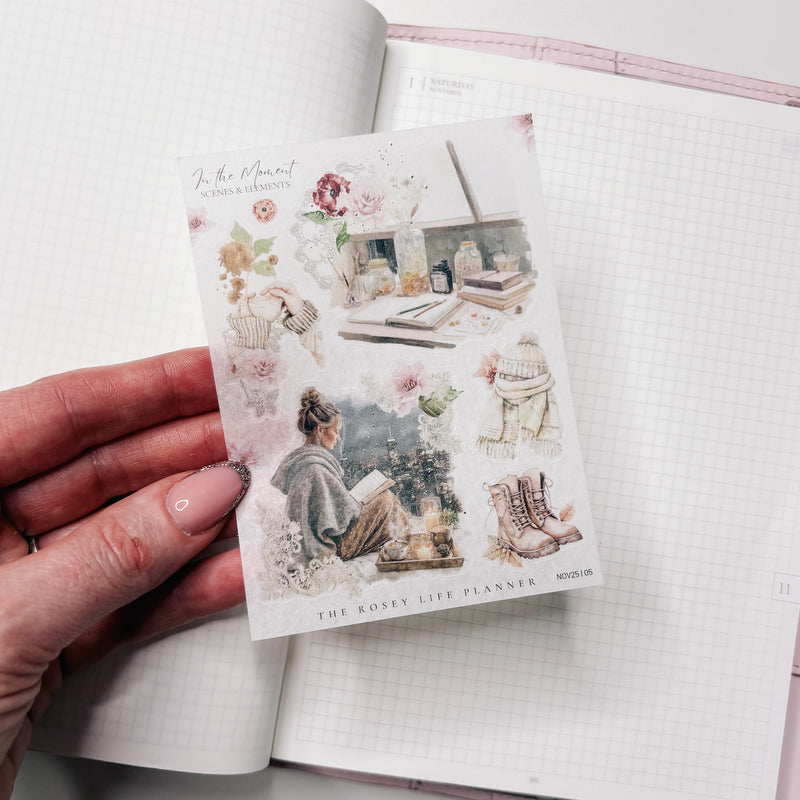 DECO STICKERS  | SHEET 5 | CLEAR/ MATTE  | NOVEMBER 2025 COLLECTION