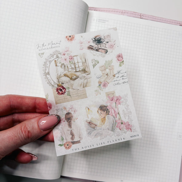 DECO STICKERS  | SHEET 13 | CLEAR/ MATTE  | NOVEMBER 2025 COLLECTION