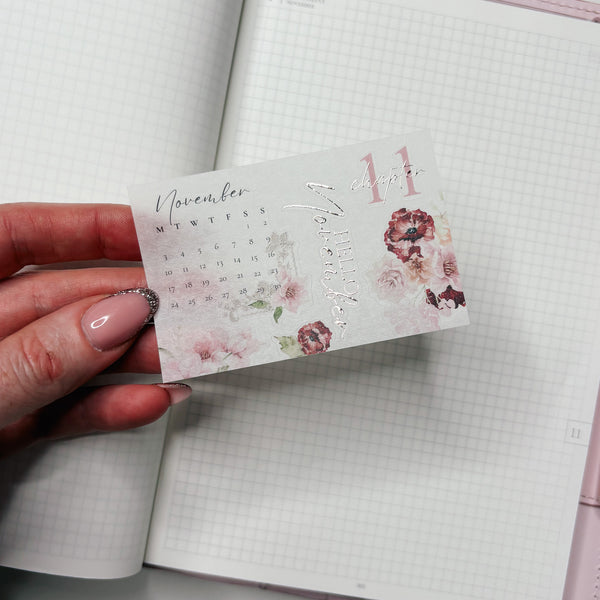 NOV25 | MINI SHEET CLEAR MATTE - MINI STICKERS