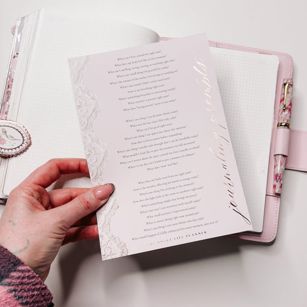 PLANNER JOURNAL CARD A5 | NOV 2025 COLLECTION