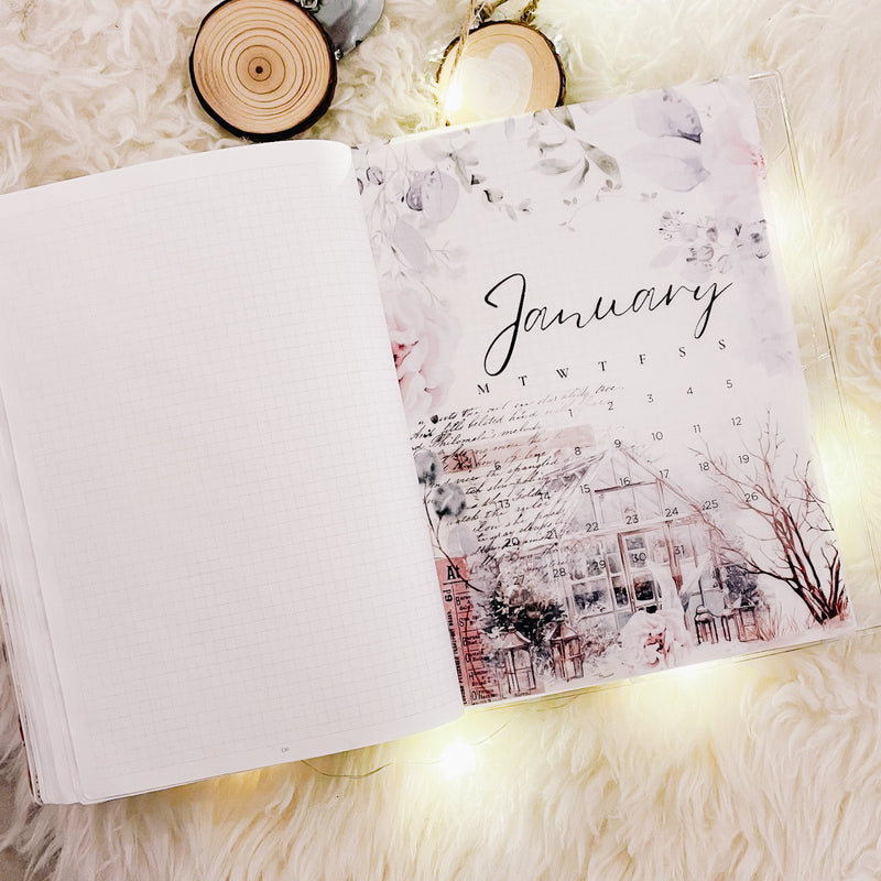 PLANNER DASHBOARD | Calendar -  VELLUM | JAN25 COLLECTION