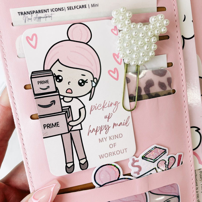 SHOPPING  | JOURNALING CARD | PLANNER DECO | ROSEY POSEY