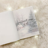 PLANNER DASHBOARD | SCENE VELLUM | PINK WINTER WONDERLAND COLLECTION