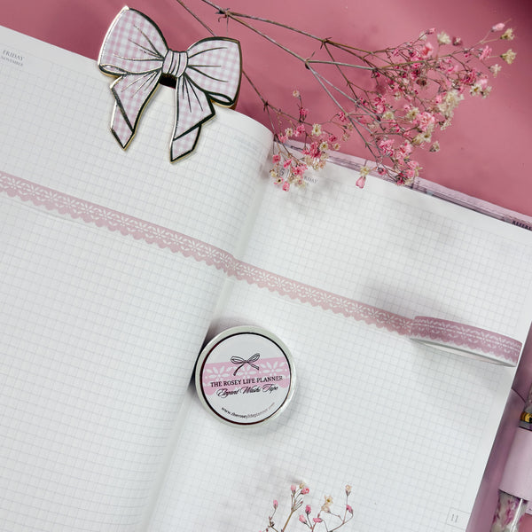 Washi Tape Pink Lace | 10 m - 1,0cm |  COZY FALL 2.0