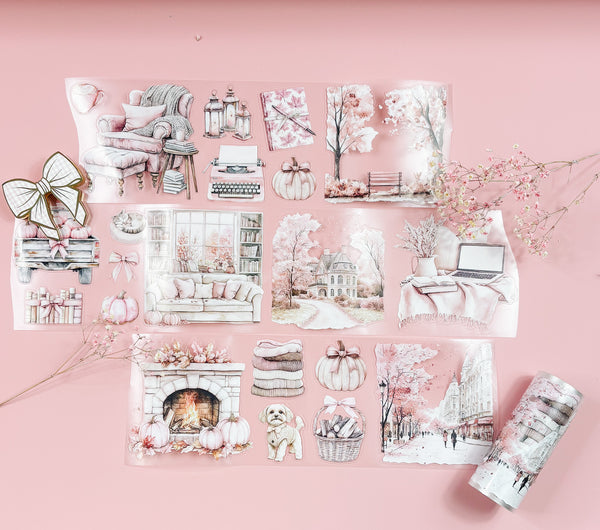 COZY FALL 2.0 | PRECUT:  Pet Tape - 10cm x 5 meter roll
