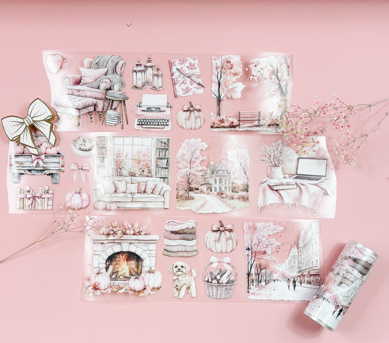 COZY FALL 2.0 | PRECUT:  Pet Tape - 10cm x 5 meter roll