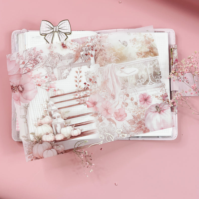 A4 DECO SHEET | VELLUM - COZY FALL 2.0