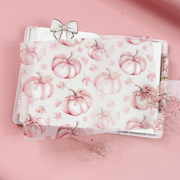 A4 DECO SHEET | VELLUM - COZY FALL 2.0