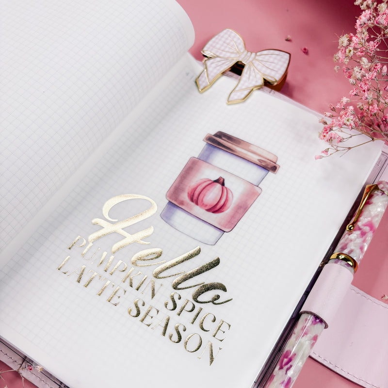 PLANNER DASHBOARD | VELLUM | COZY FALL 2.0