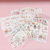 COZY FALL 2.0 COLLECTION | STICKERS 1-10 or ALL 10 BUNDLE DEAL | CLEAR MATTE