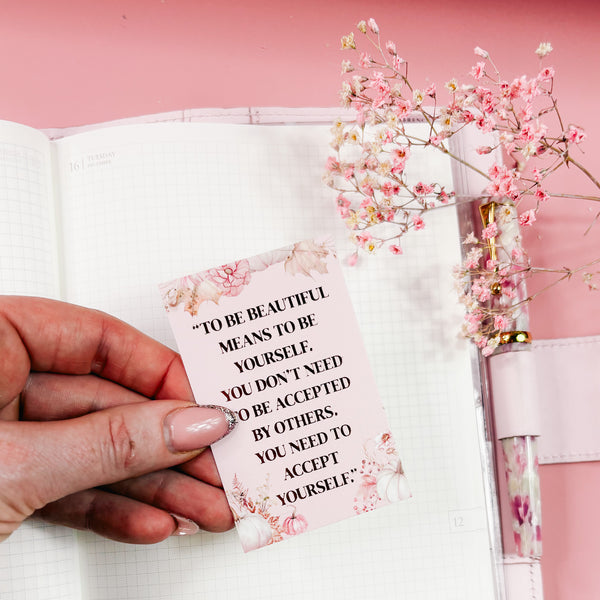 JOURNALING CARD | PLANNER DECO | COZY FALL 2.0