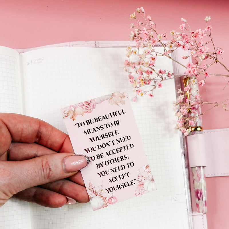 JOURNALING CARD | PLANNER DECO | COZY FALL 2.0