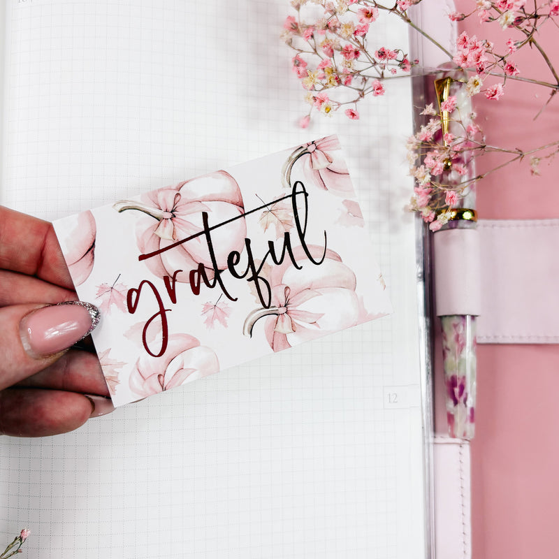 JOURNALING CARD | PLANNER DECO | COZY FALL 2.0