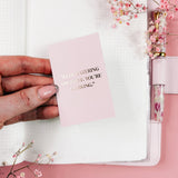 JOURNALING CARD | PLANNER DECO | COZY FALL 2.0