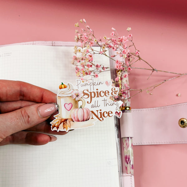 DIE CUT STICKER |  COZY FALL 2.0 COLLECTION