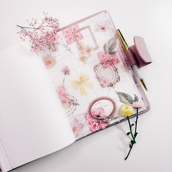 PLANNER DASHBOARD | FLORAL -  VELLUM | JUNE25