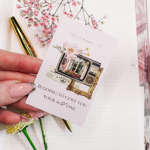 JOURNALING CARD | PLANNER DECO - QUOTE | JUNE25