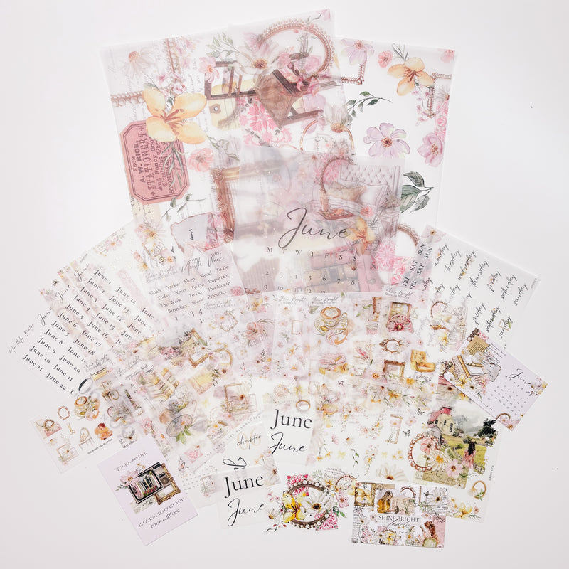 THE BLOSSOM FULL KIT -  JUNE2025 | MONTHLY SUBSCRIPTION KIT EXTRA