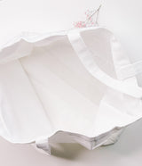 TOTE BAG | PLANNER BAGGAGE | WHITE CANVAS |