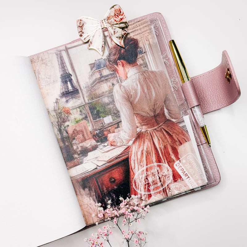 PLANNER DASHBOARD | FLORAL -  VELLUM | VINTAGE TRAVEL COLLECTION