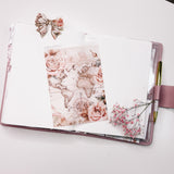 VINTAGE TRAVEL COLLECTION | TEARABLE DECO STICKERS | SH 11-15 | CLEAR MATTE