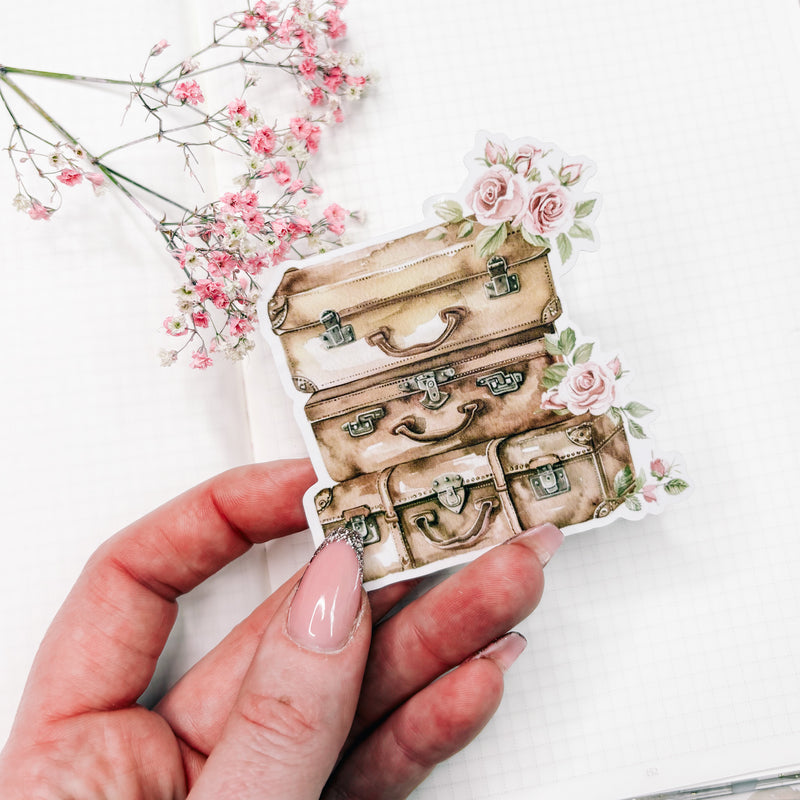 DIE CUT STICKER | VINTAGE TRAVEL COLLECTION