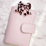 BOW PLANNER CLIP | Leopard Pink | GOLD