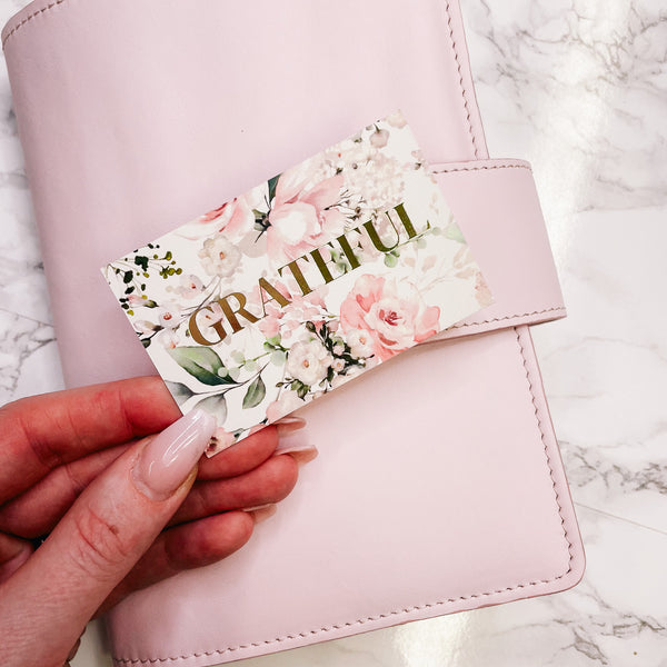 JOURNALING CARD | PLANNER DECO | GOLD