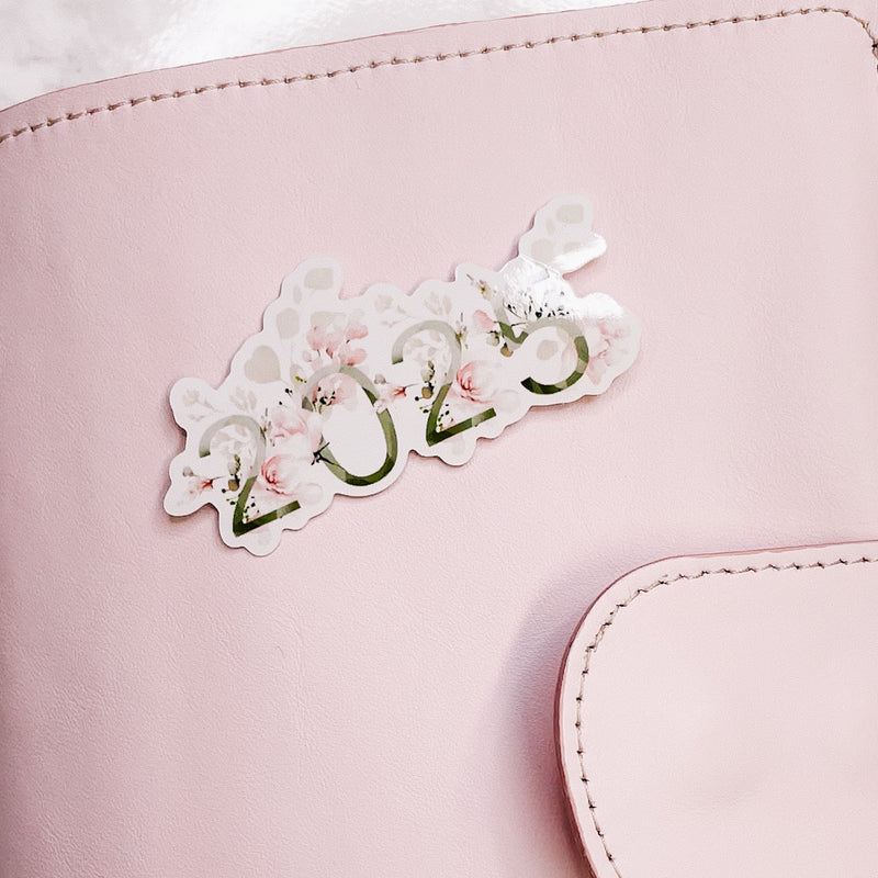 2025 Florals  | DIE CUT STICKER | VINYL GLOSS