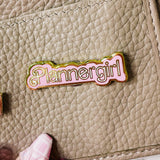 PLANNER GIRL MAGNET CHARM | PLANNER DECOR | Pink & Gold