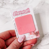 TRANSPARENT STICKY NOTES | TABS PAD | 30 SHEETS | Pink |