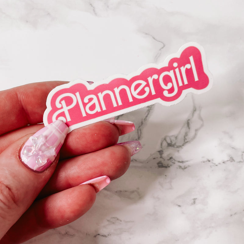 DIE CUT STICKER | I'm a Planner Girl