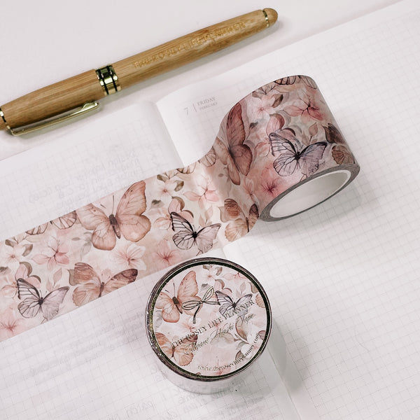 Washi Tape | 10 m - 4cm | BUTTERFLY TAPE - Nature & Nurture