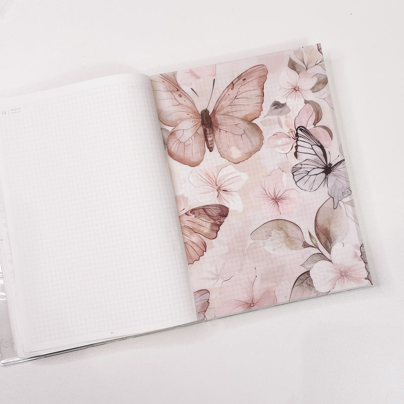 PLANNER DASHBOARD | BUTTERFLIES -  VELLUM | Nature & Nurture Collection