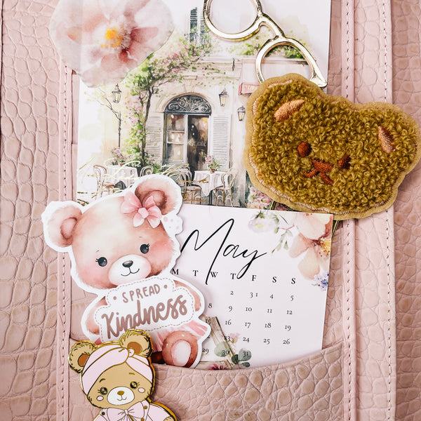 Brown BEAR | PLANNER CLIP | SUPER CUTE