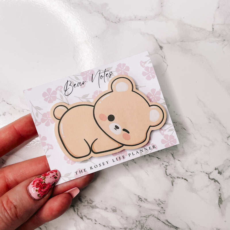 Bear Sticky Notepad