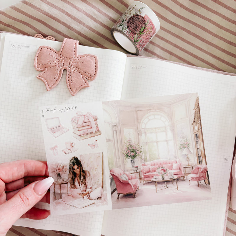 PINK MY LIFE 2.0 COLLECTION | STICKERS 1-13 or ALL 13 BUNDLE DEAL | CLEAR MATTE