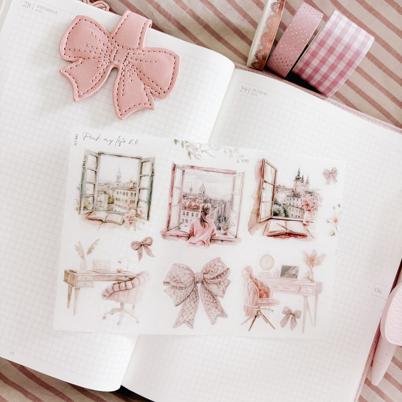 PINK MY LIFE 2.0 COLLECTION | STICKERS 1-13 or ALL 13 BUNDLE DEAL | CLEAR MATTE
