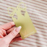 METAL WASHI TAPE CUTTER WITH BOW DETAIL - PINK MY LIFE 2.0