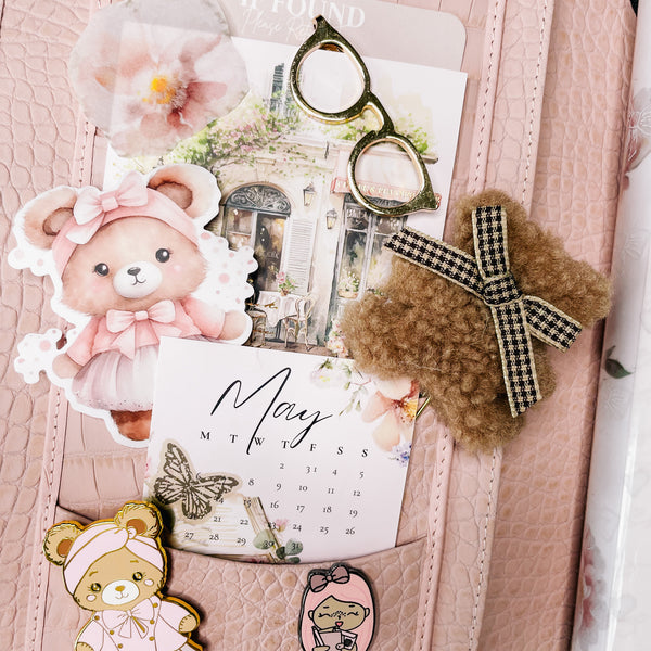 Brown BEAR | PLANNER CLIP | SUPER CUTE