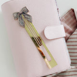 Bow Ruler Bookmark | FUNCTIONAL PLANNER DECOR