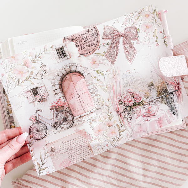 A4 DECO SHEET | VELLUM - PINK MY LIFE 2.0 COLLECTION