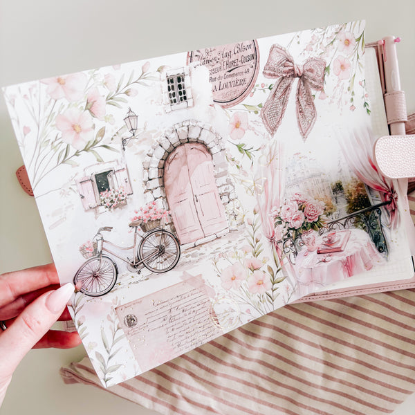 A4 DECO SHEET | VELLUM - PINK MY LIFE 2.0 COLLECTION