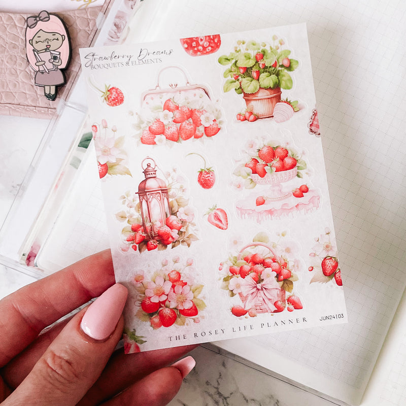 DECO STICKERS  | SHEET 3 | CLEAR/ MATTE | JUN24 COLLECTION