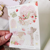 DECO STICKERS  | SHEET 13 | CLEAR/ MATTE - FOILED  | JUN24 COLLECTION
