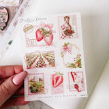 DECO STICKERS  | SHEET 12 | CLEAR/ MATTE - FOILED  | JUN24 COLLECTION